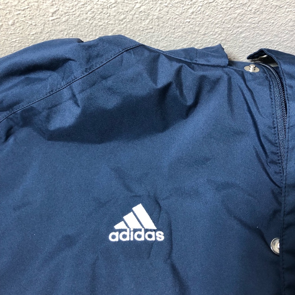 Adidas Clima Proof Polyester Men Lightweight Navy… - image 7